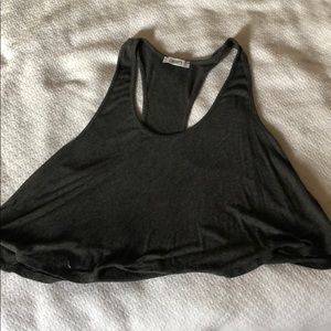 Plain grey tank